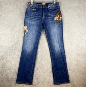 Driftwood Kelly Jeans Womens 30X33 Embroidered Floral